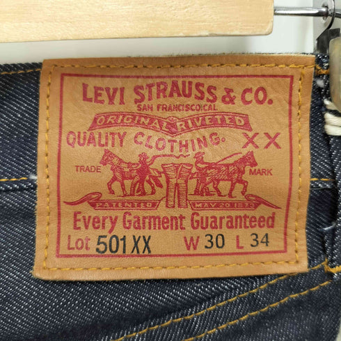 リーバイスヴィンテージクロージング Levis Vintage Clothing LVC ボタン裏4170 47501-0117 1947 501 Jeans Rigid 501XX USA製リジットデニム フラッシャー付き メンズ 30/34