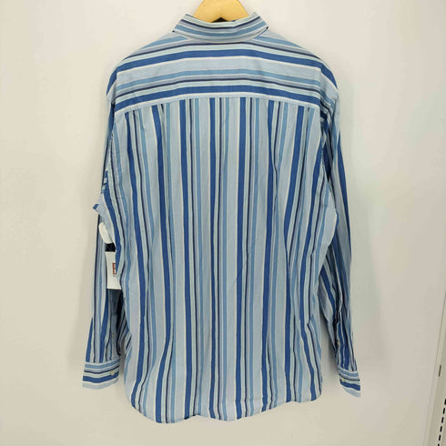 ゼニアスポーツ Zegna sport マルチストライプ レギュラーカラー シャツ メンズ import:XXL