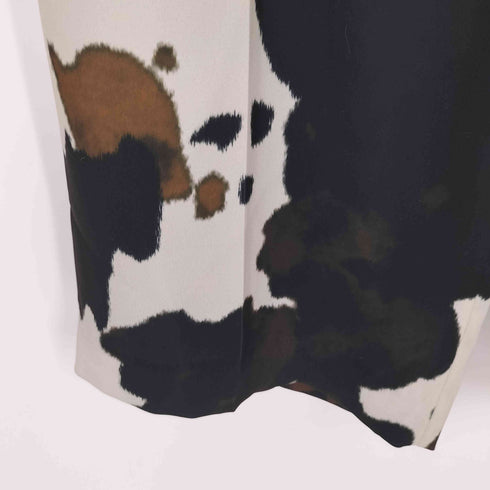 ドリスヴァンノッテン DRIES VAN NOTEN カウプリント イージーワイドパンツ レディース 34
