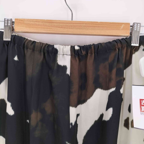 ドリスヴァンノッテン DRIES VAN NOTEN カウプリント イージーワイドパンツ レディース 34