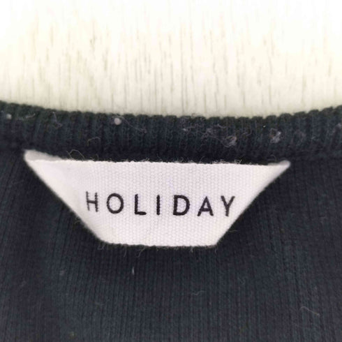 ホリデイ holiday リブカットソー レディース