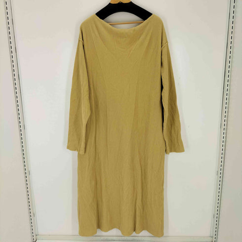 シティショップ CITYSHOP 25SS BOATNECK CUT LONG DRESS レディース