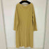シティショップ CITYSHOP 25SS BOATNECK CUT LONG DRESS レディース