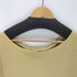 シティショップ CITYSHOP 25SS BOATNECK CUT LONG DRESS レディース