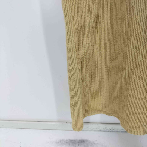 シティショップ CITYSHOP 25SS BOATNECK CUT LONG DRESS レディース