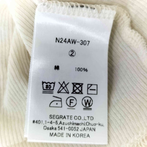 NKNIT layered long sleeve t-shirt set レディース 2