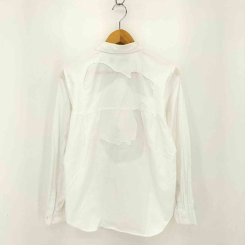 ブラックコムデギャルソン BLACK COMME des GARCONS バックデザイン長袖シャツ メンズ JPN:M