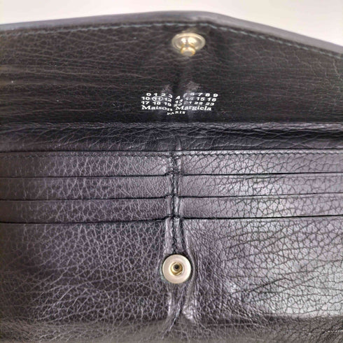 メゾンマルジェラ Maison Margiela 19AW レザージップエッヂウォレット レディース