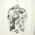 THEBE MAGUGU イラストデザイン リネンシャツ メンズ import:L