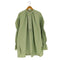 エンフォルド ENFOLD 21AW COブロード ギャザーオーバーBLOUSE レディース JPN:38