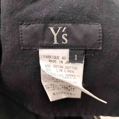 ワイズ Ys コットンリネン ダーツチノコクーンパンツ レディース 1