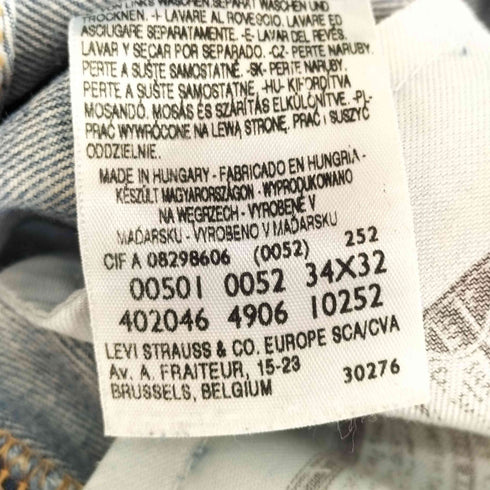 リーバイス Levis 501 ボタンフライデニムパンツ メンズ 34×32