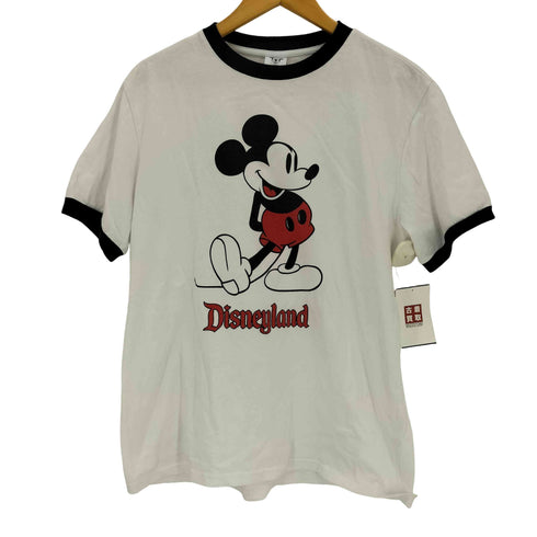キャラクタープリントリンガーTシャツ メンズ