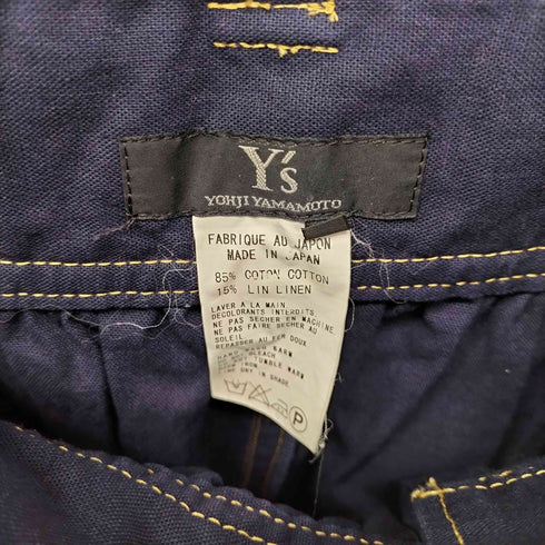 ワイズ Ys コットンリネン ギャザーデニムスカート レディース 1