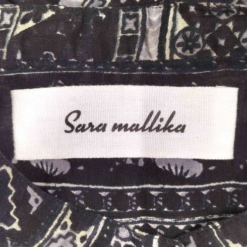 サラマリカ Sara Mallika 総柄ロングワンピース レディース