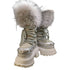 イエロー YELLO PLATINUM SHORT BOOTS レディース L