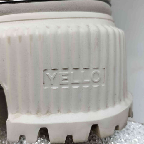 イエロー YELLO PLATINUM SHORT BOOTS レディース L