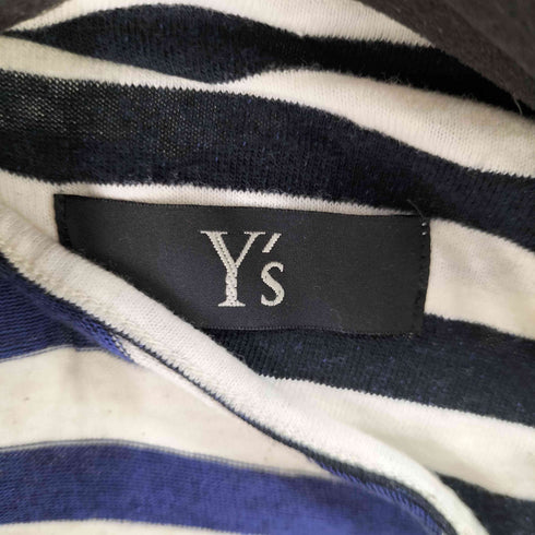 ワイズ Ys 変形ボーダーカットソー レディース 2
