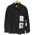 ザラ ZARA 19AW RELAXED FIT グラフィック プリント ワッペン デニム ジャケット メンズ import:L