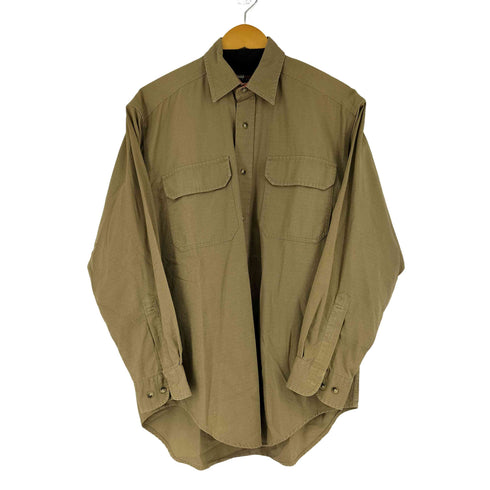 トミーヒルフィガー TOMMY HILFIGER 1985プリント ミリタリーシャツ メンズ import:S