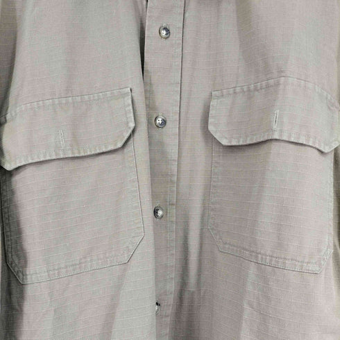 トミーヒルフィガー TOMMY HILFIGER 1985プリント ミリタリーシャツ メンズ import:S