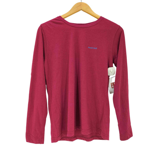 モンベル mont bell WIC.ロングスリーブT レディース L