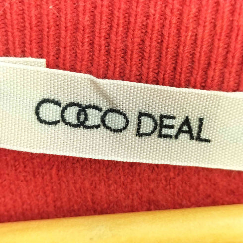 ココディール COCO DEAL オーバーニットミニワンピース レディース JPN:2