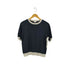 マッキントッシュフィロソフィー MACKINTOSH PHILOSOPHY コットンポリ クルーネック 半袖ニット レディース 38