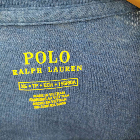 ポロラルフローレン POLO RALPH LAUREN 刺繍 クルーネックTシャツ レディース XS