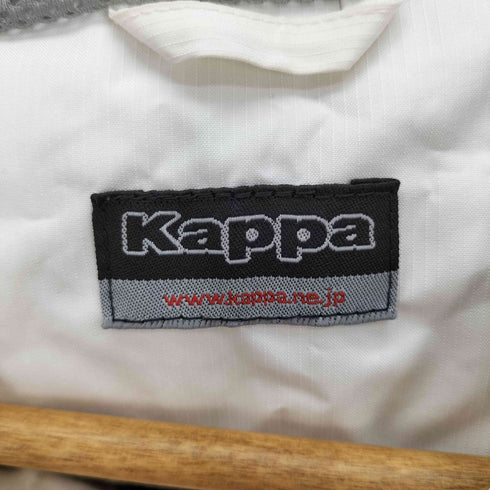 カッパ Kappa OMINI オミニ ロゴ 刺繍 裏地メッシュ ドローコード 防水 ジップアップ フーディー ジャケット ウィンドブレーカー メンズ 0