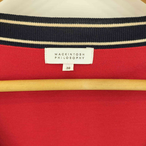マッキントッシュフィロソフィー MACKINTOSH PHILOSOPHY バイカラー レ―ヨンニットカーディガン レディース 38