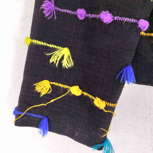 KINDRED SPIRIT マルチカラー刺繍ジャケット レディース M