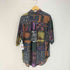 SANTANA 総柄シルクシャツ メンズ M