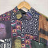 SANTANA 総柄シルクシャツ メンズ M
