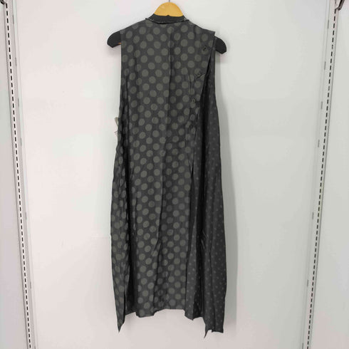 ワイズ Ys CUPRO DOTS NOSLEEVE DRESS レディース 1