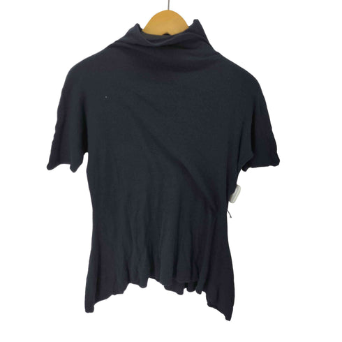 ヨウジヤマモト Yohji Yamamoto 半袖タートルネックカットソー レディース M