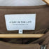 アデイインザライフユナイテッドアローズ A day in the life UNITED ARROWS スウェード ノーカラーライダースジャケット レディース 38
