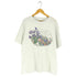 KIWI USA製 袖裾シングル ボーダー柄クルーネックTシャツ メンズ XL