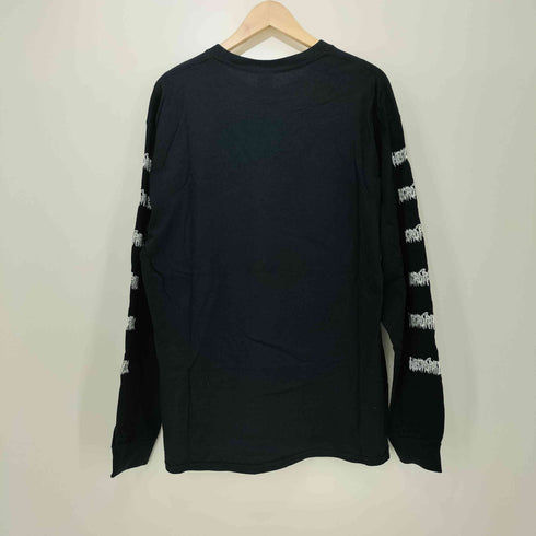 THE TERMINAL DERANGEMENT デモ アートワーク プリント L/S クルーネックTシャツ メンズ import:L
