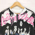 オーバープリントバンドTシャツ メンズ