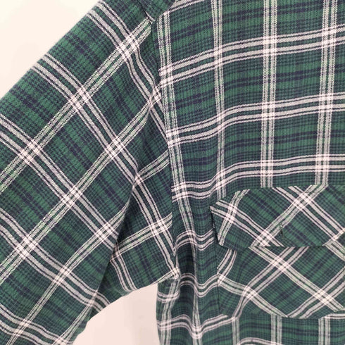 ノースウエストテリトリー NORTHWEST TERRITORY 90s フラップポケット チェックシャツ メンズ import:M