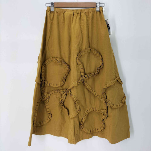 トリココムデギャルソン tricot COMME des GARCONS フリルデザイン フレアスカート レディース