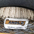 ANDLO ノルディック柄 ウールニット メンズ FREE