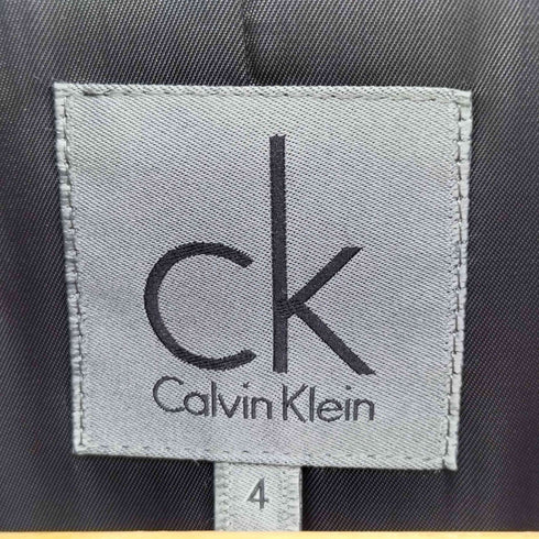 カルバンクライン CALVIN KLEIN アンゴラウール スタンドカラーコート レディース JPN:4