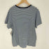 ポロバイラルフローレン Polo by RALPH LAUREN 90S ペルー製 CUSTOM FIT スタンプ プリント ボーダー S/S Tシャツ メンズ import:L