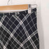 トリココムデギャルソン tricot COMME des GARCONS 両面切替チェック ロングスカート レディース