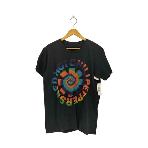バンドプリント クルーネックTシャツ メンズ