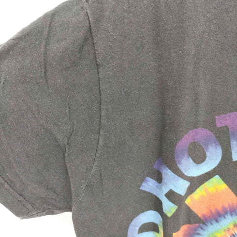 バンドプリント クルーネックTシャツ メンズ
