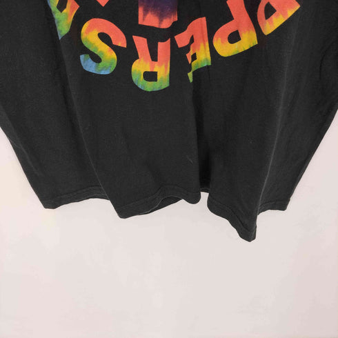 バンドプリント クルーネックTシャツ メンズ