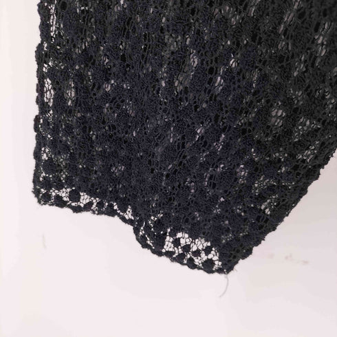 トリココムデギャルソン tricot COMME des GARCONS 編み込みメッシュプルオーバーニット レディース